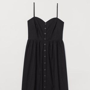 H&M linen blend dress